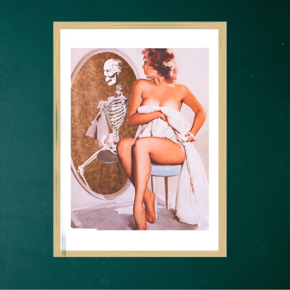 Dead AF Inside Art Print (Limited Edition) - Picture 2 of 3